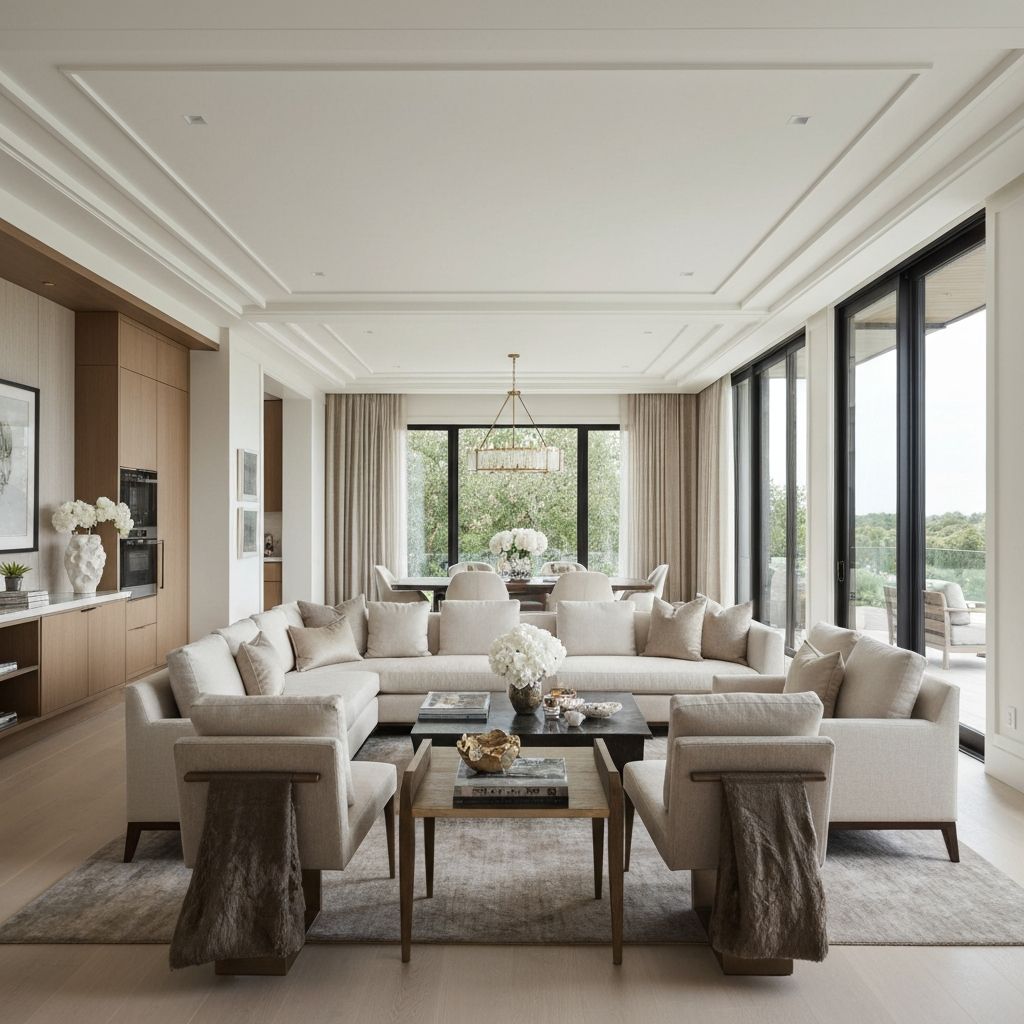 Luxury home interior at QIXTECH Homes